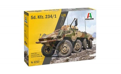 Model Kit military 6757 - Sd.Kfz. 234/1 (1:35) - Italeri