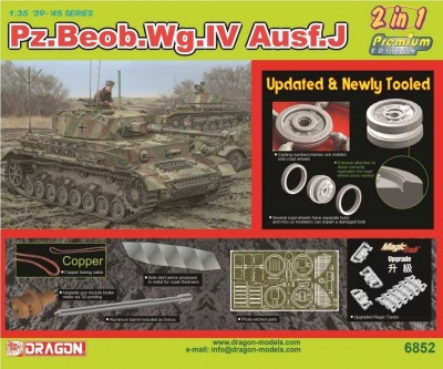Model Kit military 6852 - Pz.Beob.Wg.IV Ausf.J (PREMIUM) (1:35) - Dragon
