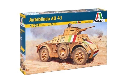 Model Kit military 7051 - AUTOBLINDA AB41 (1:72) - Italeri