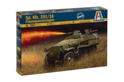 Model Kit military 7067 - Sd.Kfz.251/16 Flammpanzerwagen (1:72)