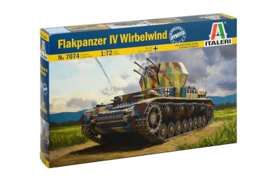 Model Kit military 7074 - Flakpanzer IV Wirbelwind (1:72)