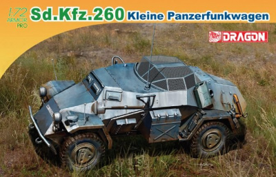 Model Kit military 7446 - Sd.Kfz.260 KLEINER PANZERFUNKWAGEN (1:72)