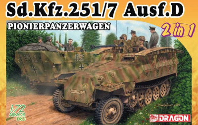 Model Kit military 7605 - Sd.Kfz.251/7 Ausf.D Pionierpanzerwagen (1:72)