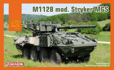Model Kit military 7687 - M1128 Mod. Stryker MGS (1:72) - Dragon
