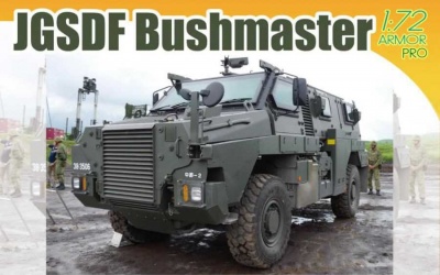 Model Kit military 7700 - JGSDF BUSHMASTER (1:72) - Dragon