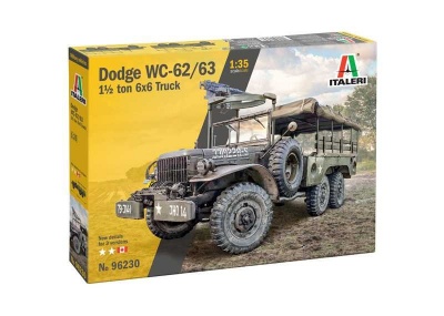 Model Kit military 96230 - Dodge WC62 1 1/2t 6x6 Truck (1:35) - Italeri