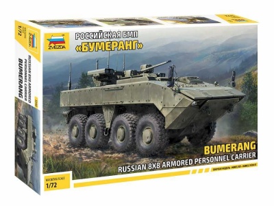 Model Kit military - BMP "Bumerang" 8x8 APC (1:72) - Zvezda