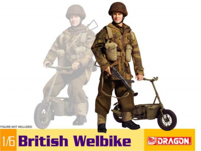 Model Kit military - BRITISH WELBIKE (1:6) - Dragon