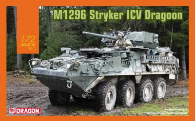 Model Kit military M1296 Stryker ICV Dragoon (1:72) - Dragon
