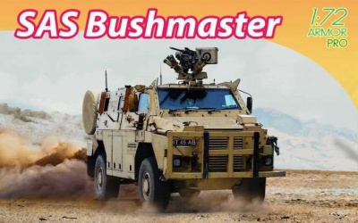 Model Kit military - SAS Bushmaster (1:72) - Zvezda