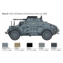 Model Kit military - Sd. Kfz. 222-223 (1:56) - Italeri