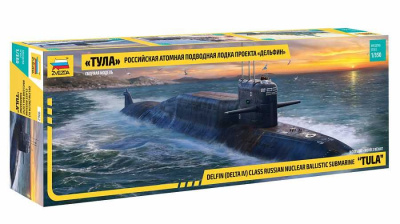 Model Kit ponorka 9062 - "Tula"Submarine Delfin/Delta IV Class (1:350) - Zvezda