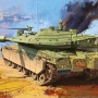 Model Kit tank 13227 - MERKAVA MK.IV LIC (1:35) - Academy