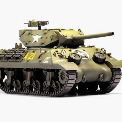 Model Kit tank 13288 - US ARMY M10 GMC "Anniv.70 Normandy Invasion 1944" (1:35) - Academy