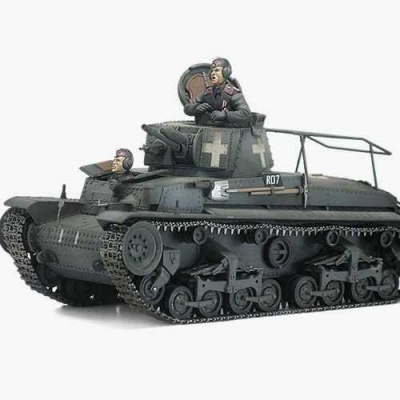 Model Kit tank 13313 - German Command Tank Pz.bef.wg 35(t) (1:35) - Academy