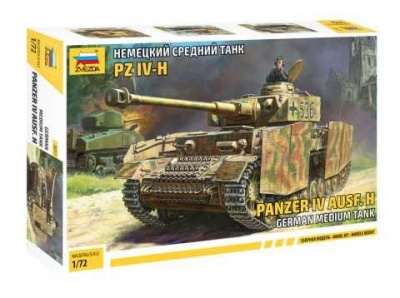 Model Kit tank 5017 - Panzer IV Ausf.H (1:72) - Zvezda