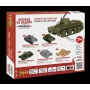 Model Kit tank 6297 - Soviet WWII Tank BT-7 / 7a (1:100) - Zvezda
