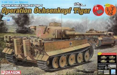 Model Kit tank 6328 - OPERATION OCHSENKOPF TIGER (1:35) - Dragon
