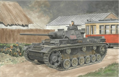 Model Kit tank 6394 - Pz.Kpfw.III Ausf.J (2 IN 1) (SMART KIT) (1:35) - Dragon