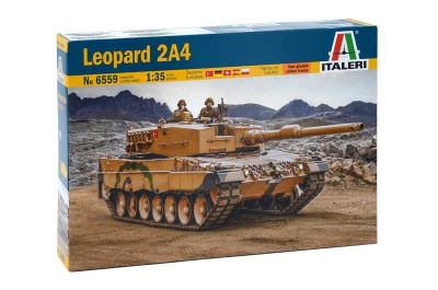 Model Kit tank 6559 - Leopard 2A4 (1:35) - Italeri