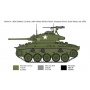 Model Kit tank 6587 - M24 "Chaffee" Korean War (1:35) - Italeri