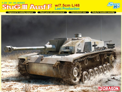 Model Kit tank 6756 - StuG.III Ausf.F w/7.5cm L/48 Last Production (Smart Kit) (1:35)