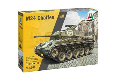 Model Kit tank 6761 - M24 "Chaffee" (1:35) - Italeri