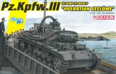 Model Kit tank 6877 - Pz.Kpfw.III (3.7cm) (T) Ausf.F "OPERATION SEELÖWE" (1:35)