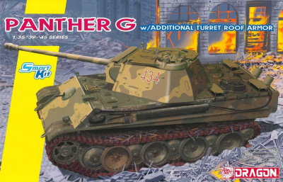 Model Kit tank 6897 - Panther Ausf.G Late Production w/Add-on Anti-Aircraft Armor (1:35)