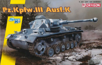 Model Kit tank 6903 - Pz.Kpfw.III Ausf.K (Smart Kit) (1:35)