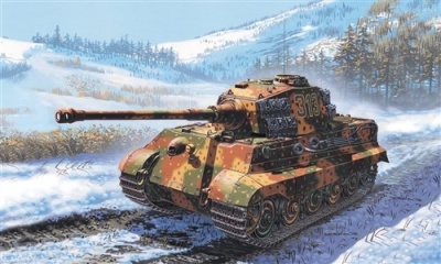 Model Kit tank 7004 - Sd. Kfz. 182 KING TIGER (1:72) - Italeri