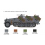 Model Kit tank 7080 - Sd. Kfz. 251/1 Wurfrahmen Stuka zu Fuss (1:72) - Italeri