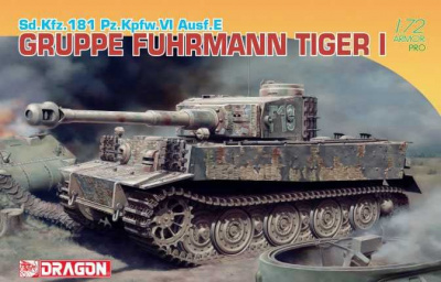 Model Kit tank 7368 - Sd.Kfz.181 Pz.Kfpw.VI Ausf.E Gruppe Fehrmann Tiger I (1:72) - Dragon