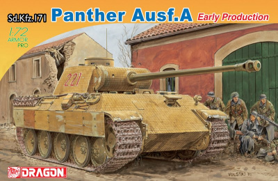 Model Kit tank 7499 - Sd. Kfz. 171 PANTHER Ausf.A EARLY PRODUCTION (1:72)