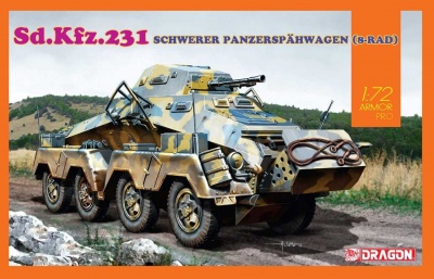 Model Kit tank 7577 - Sd.Kfz.231 SCHWERER PANZERSPÄHWAGEN (8-RAD) (1:72)