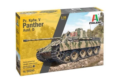 Model Kit tank 90290 - Pz. Kpfw. V Panther Ausf. D (1:35) - Italeri