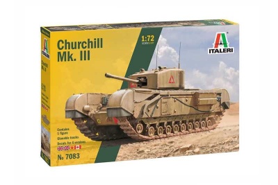 Model Kit tank - Churchill Mk. III (1:72) - Italeri