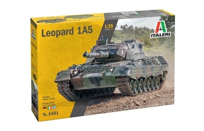 Model Kit tank - LEOPARD 1 A5 (1:35) - Italeri