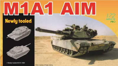 Model Kit tank - M1A1 AIM (1:72) - Dragon