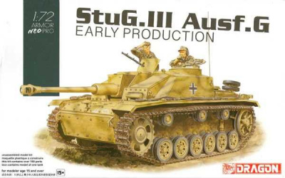 Model Kit tank - StuG.III Ausf.G Early Production w/Neo Track (1:72) - Zvezda