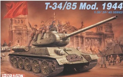 Model Kit tank - T-34/85 MOD.1944 (1:35) - Dragon