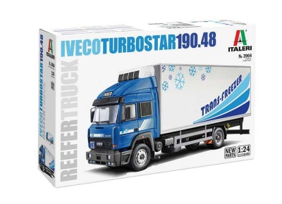 Model Kit truck 3964 - Iveco Turbostar 198.48 Special Reefer Truck (1:24) - Italeri