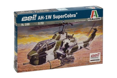 Model Kit vrtulník 0160 - AH-1W SUPER COBRA (1:72) - Italeri