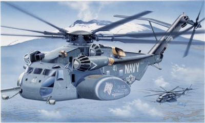Model Kit vrtulník 1065 - MH-53 E SEA DRAGON (1:72) - Italeri