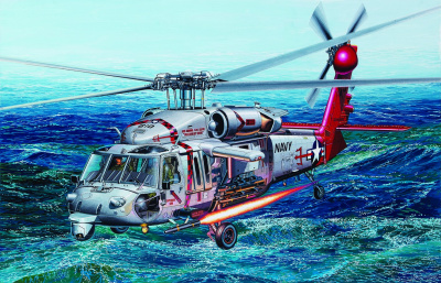 Model Kit vrtulník 12120 - MH-60S HSC-9 "Tridents" (1:35)