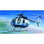 Model Kit vrtulník 12249 - HUGHES 500D POLICE HELICOPTER (1:48) - Academy