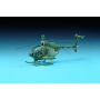 Model Kit vrtulník 12250 - HUGHES 500D TOW HELICOPTER (1:48) - Academy