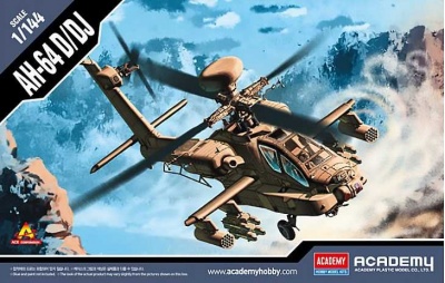 Model Kit vrtulník 12625 - AH-64D/DJ (1:144)