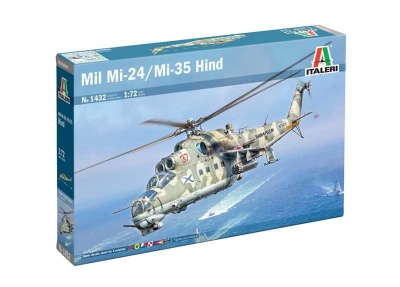 Model Kit vrtulník 1432 - Mil Mi-24 P /Mil Mi - 35 P (1:72) - Italeri