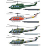 Model Kit vrtulník 2692 - AB 212 /UH 1N (1:48) - Italeri